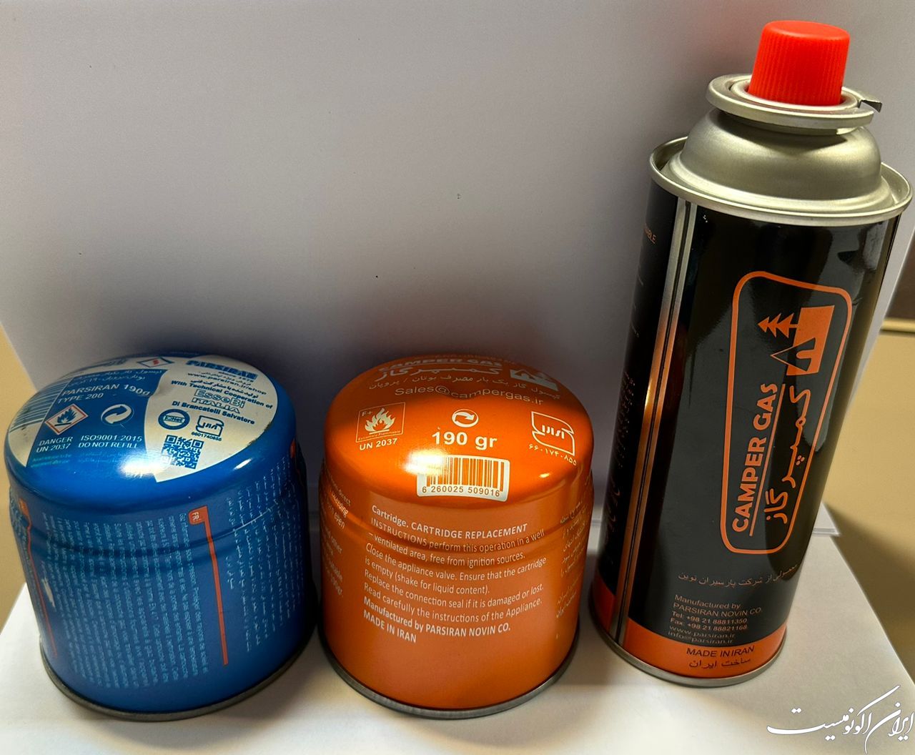 تولید کپسول گاز بوتان مشمول استاندارد اجباری است