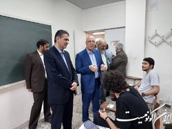 بازدید معاون سازمان بازرسی از سه حوزه برگزاری کنکور