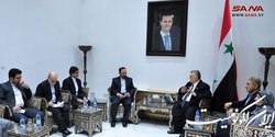 دیدار سفیر ایران با رئیس پارلمان سوریه