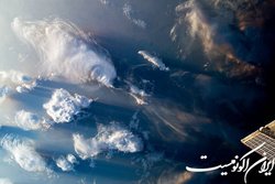 عکس ناسا از تشکیل ابرها بر فراز شمال آفریقا