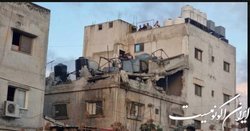صهیونیست‌ها خانه شهید فلسطینی در نابلس را منفجر کردند + فیلم