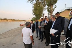 بازدید سرپرست وزارت ورزش و جوانان از دریاچه آزادی