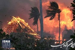 مرگبارترین آتش‌سوزی قرن در آمریکا