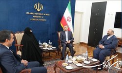 دیدار وزیر خارجه با خانواده دیپلمات ربوده شده ایران در لبنان