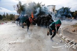 زخمی شدن ده‌ها فلسطینی طی درگیری با صهیونیست‌ها در کرانه باختری
