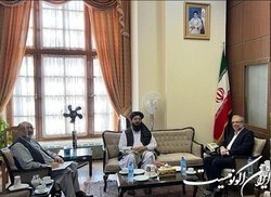 دیدار یک دیپلمات ارشد ایرانی با سرپرست سفارت افغانستان در تهران
