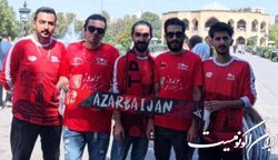 تبریز سرخ‌پوش شد