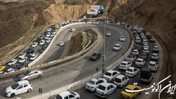 ترافیک سنگین در آزادراه تهران – شمال