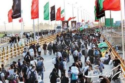 خدمت‌رسانی ۴۳۰ نیروی شهرداری تهران به زائران در شهر «نجف»