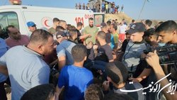 سرکوب تظاهرات فلسطینی‌ها در کرانه باختری و نزدیک دیوار حائل در غزه