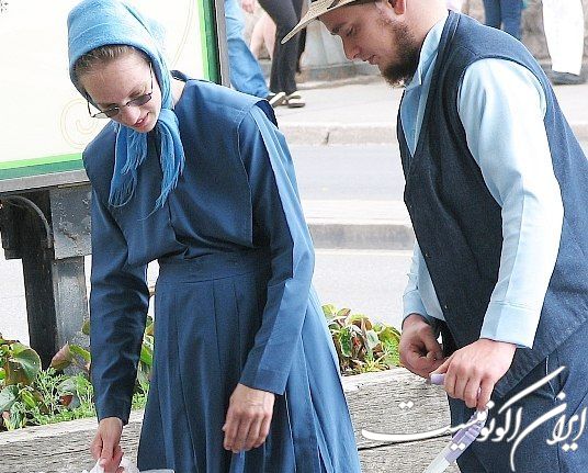 دختران آمیش و روایتی متفاوتدختران آمیش با حجاب خود زبانزد شده‌اند