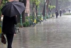 رگبار باران و کاهش دما در بعضی از نقاط کشور