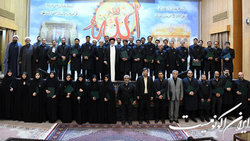 جمعی از اساتید دانشگاه علم و صنعت به خدمت افتخاری در حرم حضرت عبدالعظیم(ع) نائل آمدند