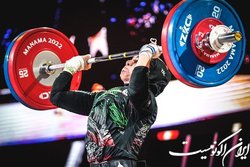 دختر وزنه‌بردار ایران برای دومین بار در قهرمانی جهان اوت کرد
