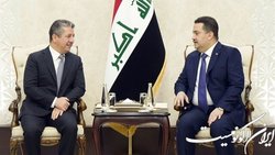 دیدار هیاتی از اقلیم کردستان عراق با السودانی در بغداد