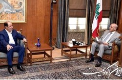 دیدار رئیس دفتر آیت‌الله سیستانی در لبنان با نبیه بری