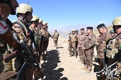 فرمانده مرزبانی عراق از مرز اقلیم کردستان و ایران بازدید کرد