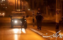 خروج نظامیان صهیونیست از اردوگاه جنین پس از شهادت و اسارت چند فلسطینی