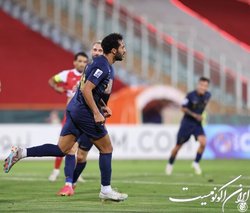 محمد قاسم بهترین بازیکن دیدار پرسپولیس و النصر