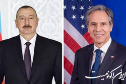 علی‌اف شرط پایان عملیات باکو در قره‌باغ را به بلینکن گفت