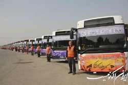 اعزام مستقیم زائران اربعین به نجف با ۴۰۰ دستگاه اتوبوس عراقی