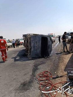 جان باختن ۷ زائر ایرانی در سانحه رانندگی در عراق
