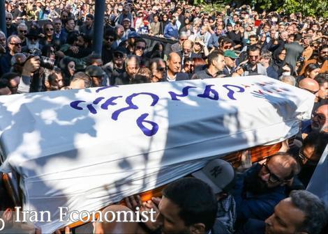 بدرقه داریوش مهرجویی، کارگردان فقید سینمای ایران و همسرش