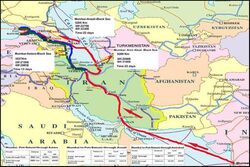 ایران پل ارتباط شمال و جنوب می‌شود