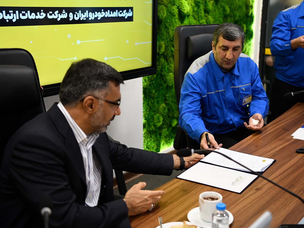 بهره‌گیری از سرویس خودرو متصل ایرانسل در امدادرسانی