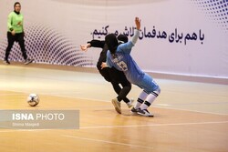 سقوط دختران فوتسال اهواز در لیگ