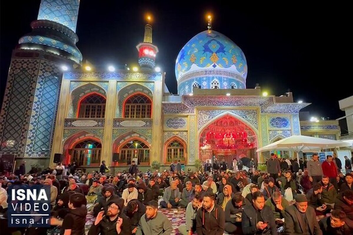 احیا ۲۳ ماه مبارک رمضان در امامزاده صالح تهران