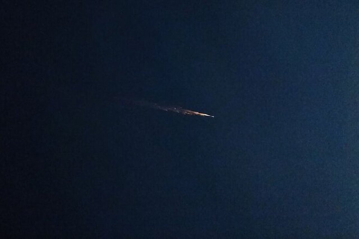گوی آتشین آسمان کالیفرنیا، زباله فضایی چین بود!