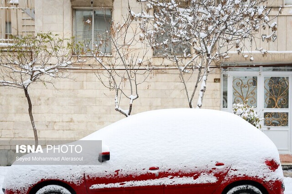 تداوم بارش برف و باران تا دوشنبه در تهران