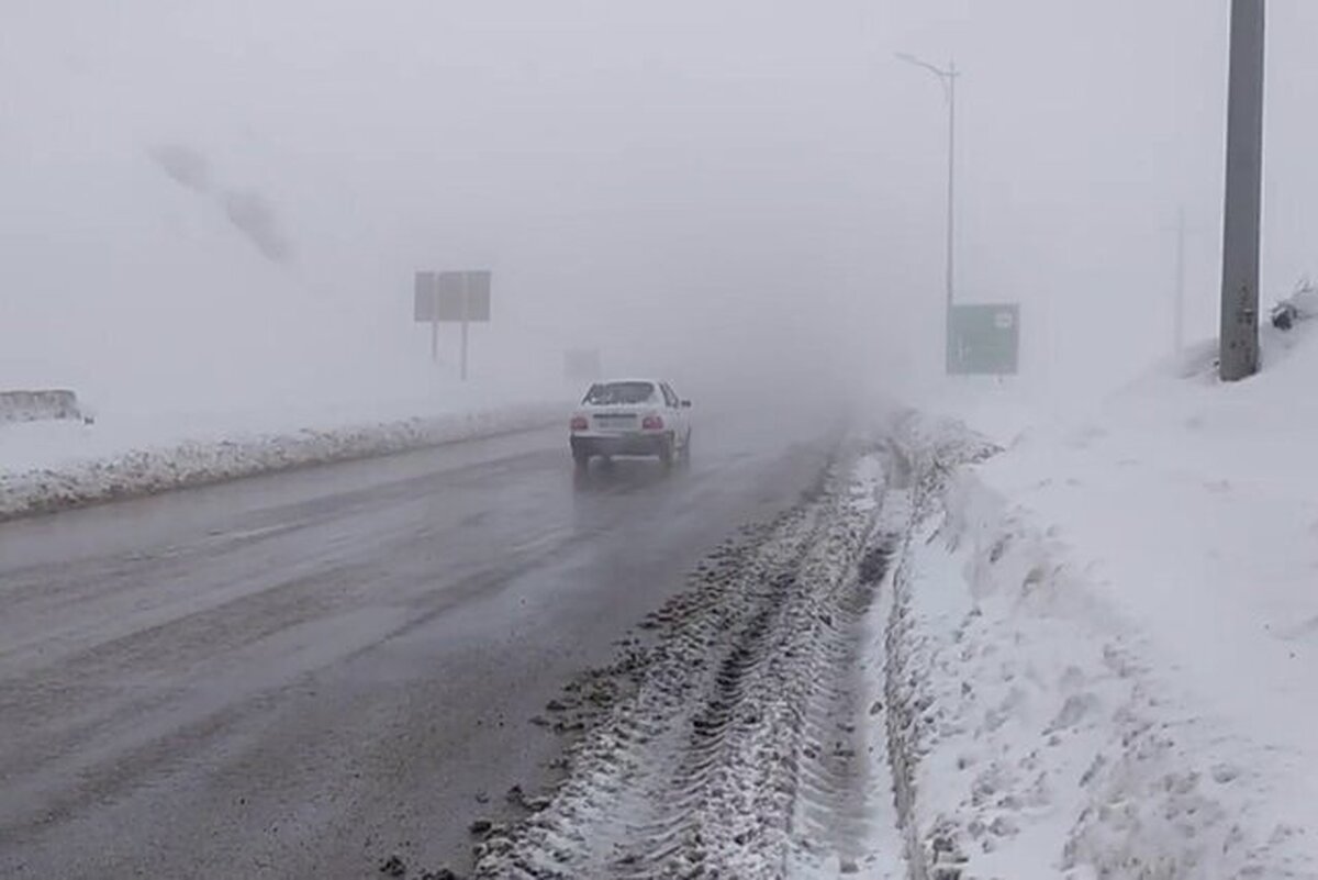 بارش ۸۰ سانتی‌متری برف در گردنه حیران