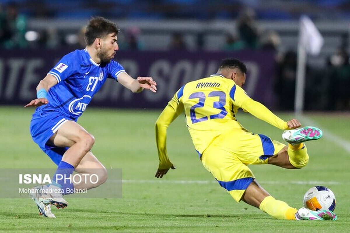 ۱۰ نفره شدن استقلال مقابل النصر با دخالت VAR