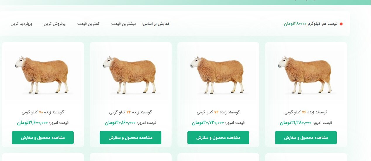 کارت ملی ببر گوسفند بخر