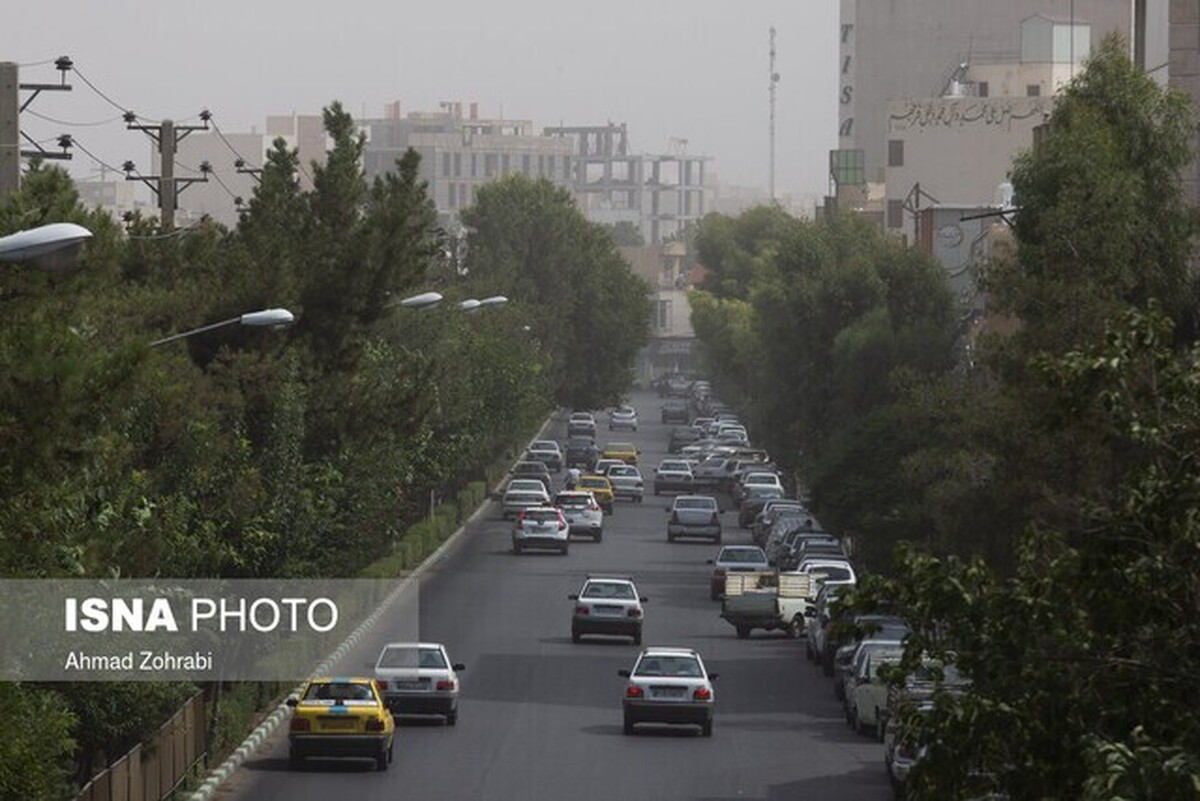 وزش باد و نوسان نسبی دما در نوار شمالی کشور