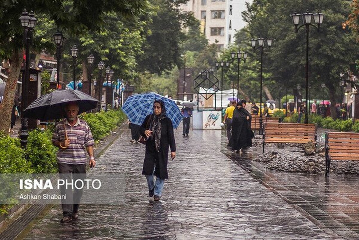 رگبار و رعدوبرق در برخی استان‌ها