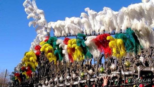 دانلود عکس/ نمادهای روی عَلَم نشانه چیست