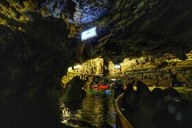 غار آبی علیصدر، میزبان گردشگران - استان همدان