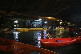 غار آبی علیصدر، میزبان گردشگران - استان همدان