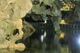 غار آبی علیصدر، میزبان گردشگران - استان همدان