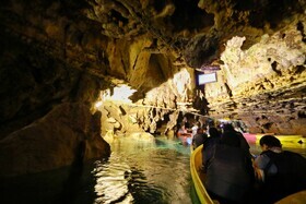 غار آبی علیصدر، میزبان گردشگران - استان همدان