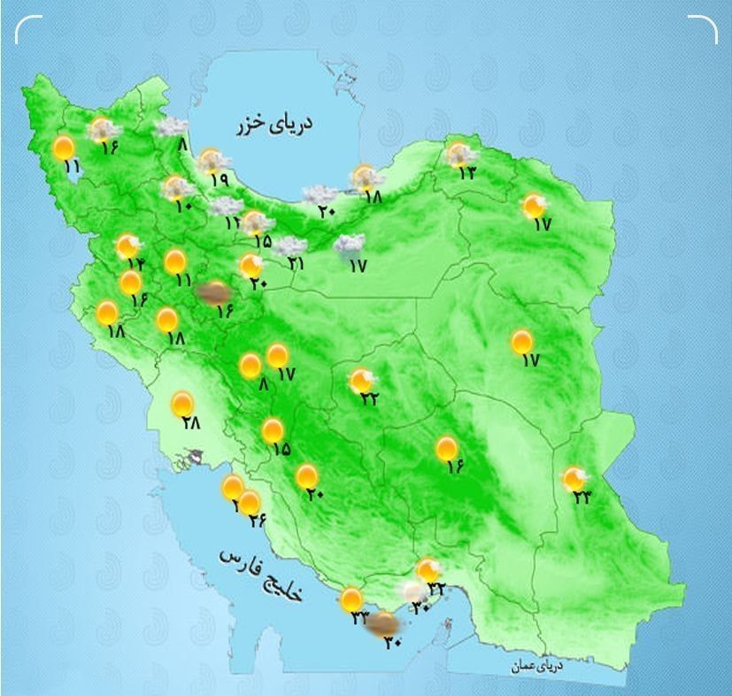 بارندگی لباسی برازنده بر قامت پاییز است