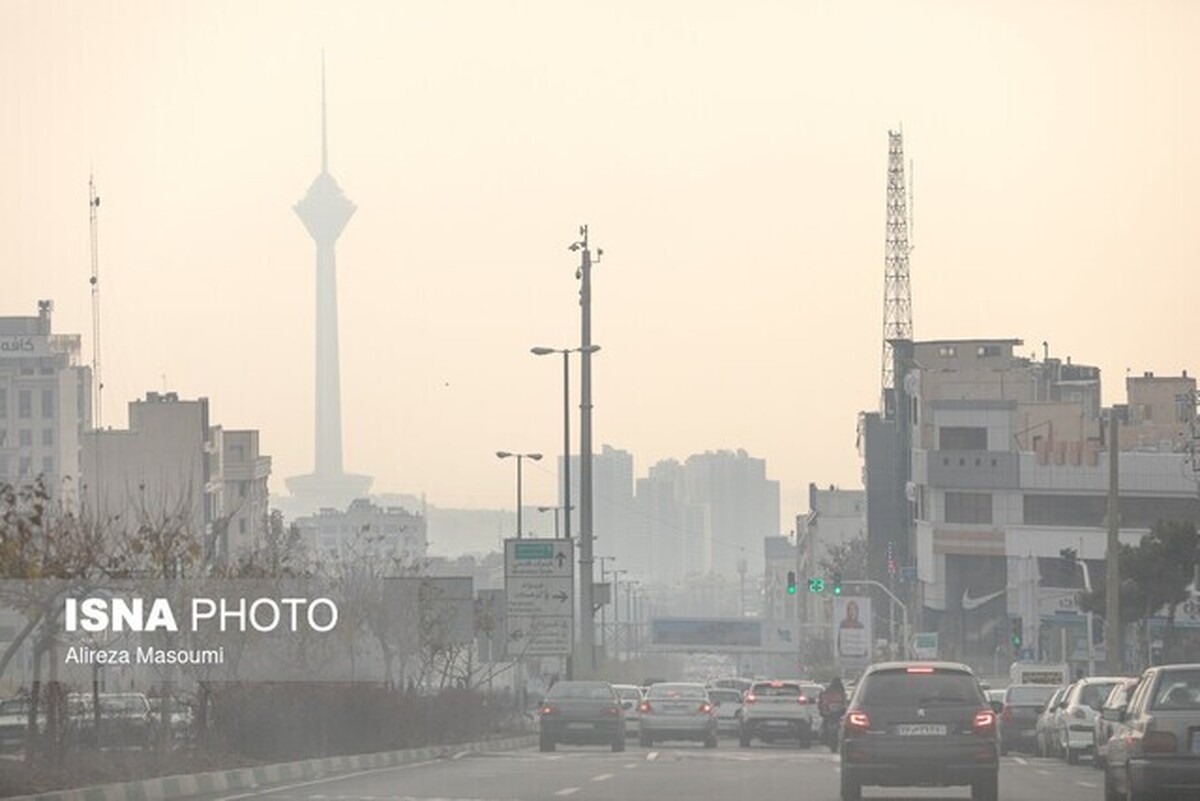 هشدار هواشناسی نسبت به افزایش آلودگی هوای تهران