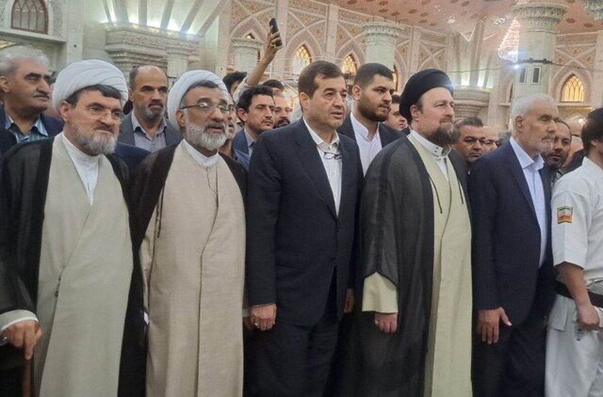 برگزاری مراسم فرهنگ پهلوانی با حضور سید حسن خمینی و وزیر ورزش