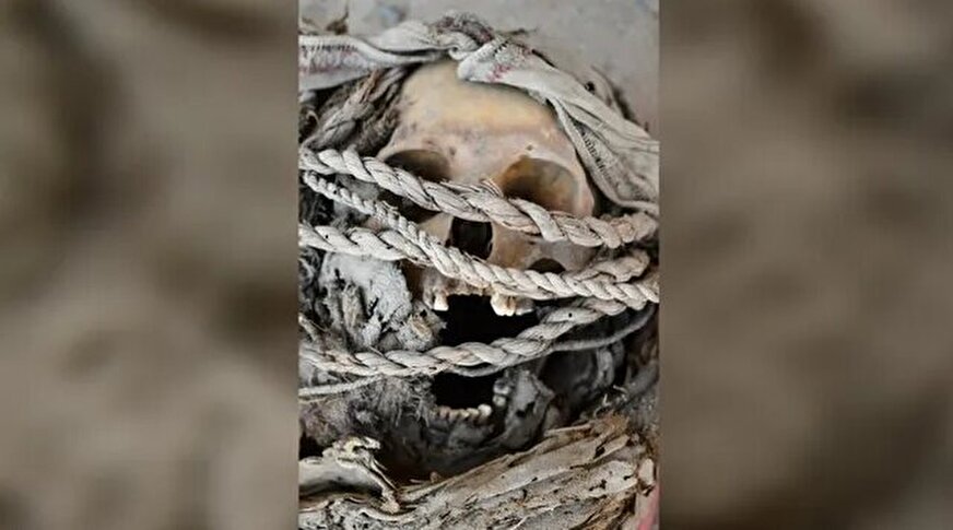 کشف مقبره عظیم دایره‌ای با 24 اسکلت مرد، زن و کودک