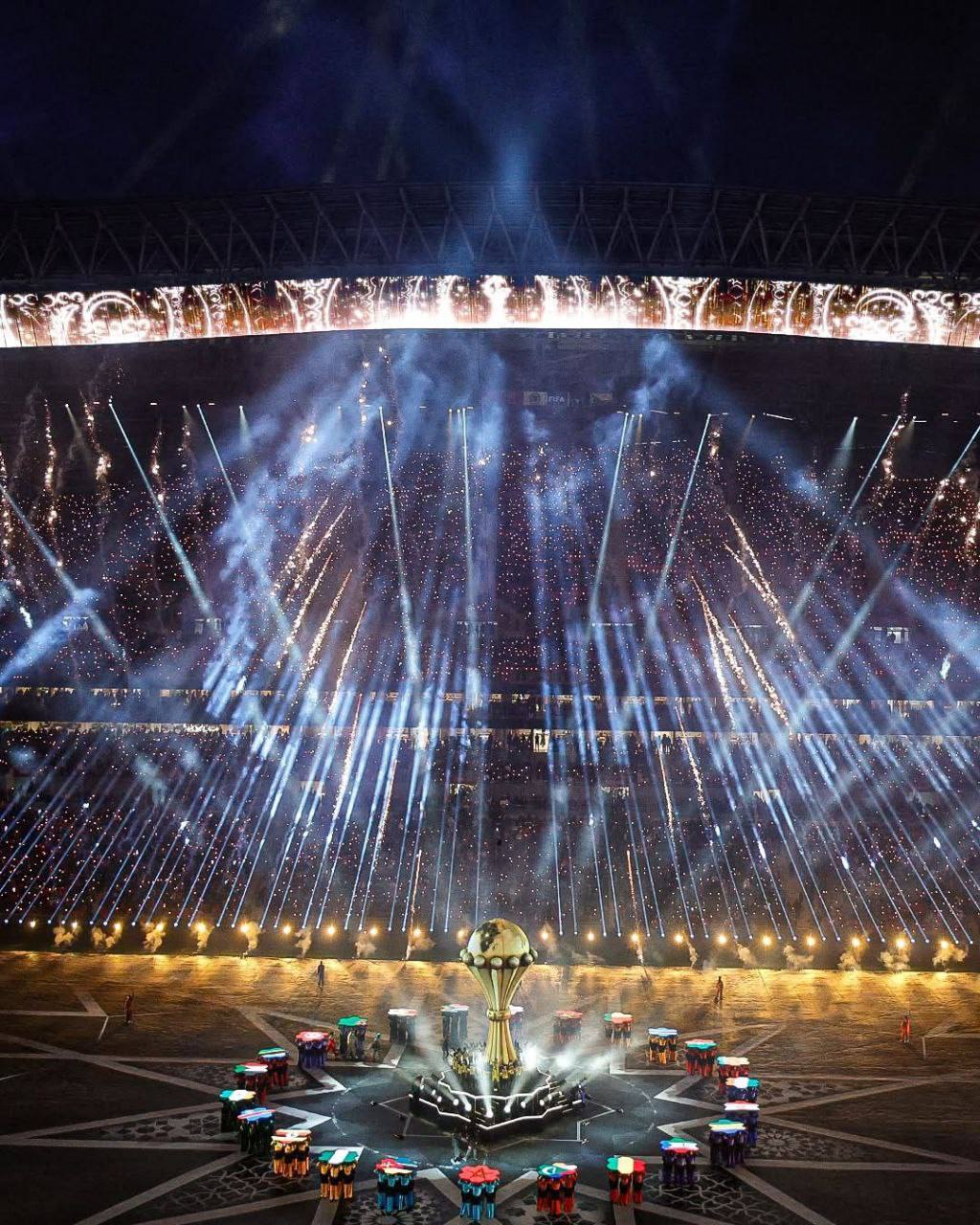 تصاویری تماشایی از مراسم جذاب افتتاحیه جام ملت‌های آفریقا