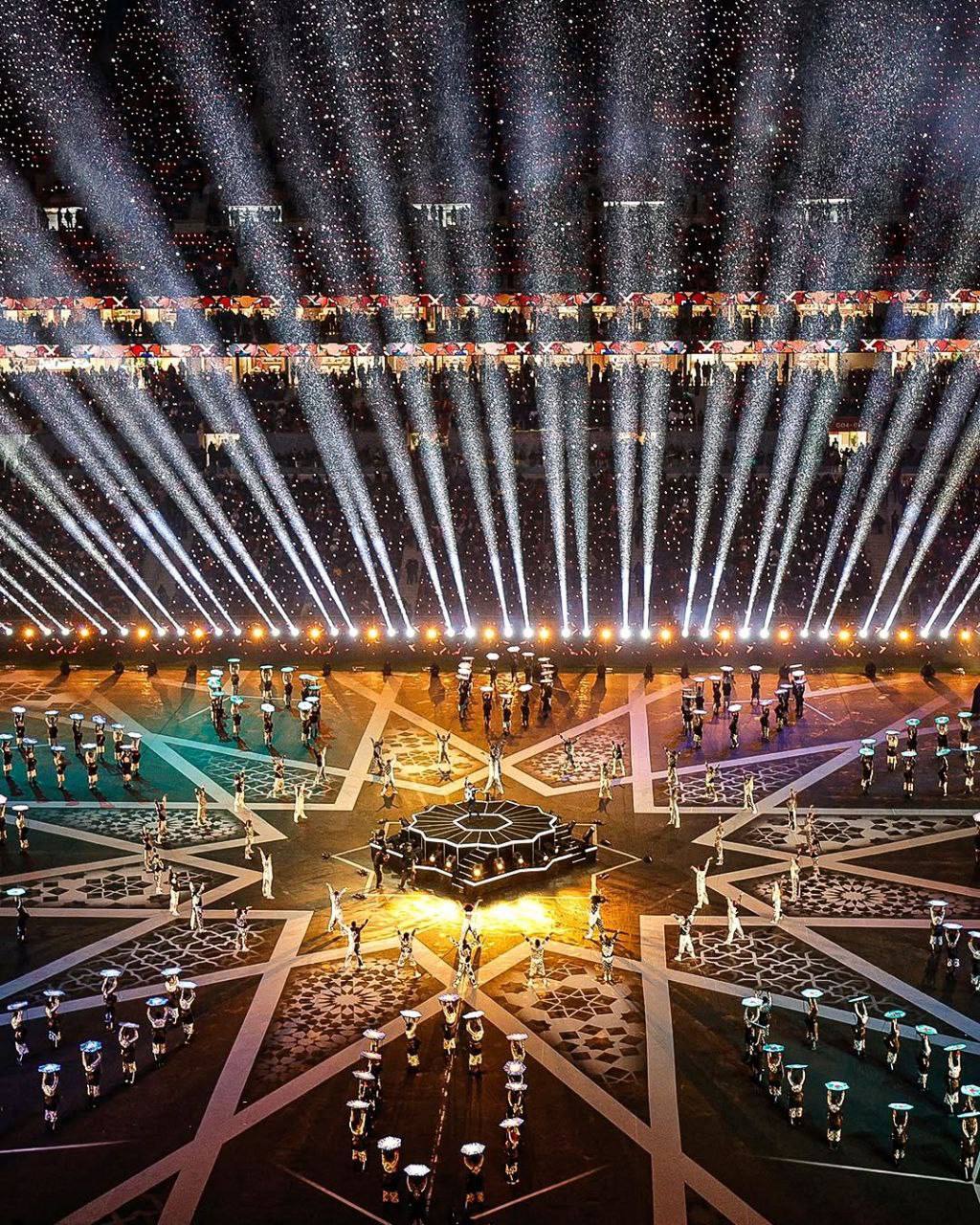 تصاویری تماشایی از مراسم جذاب افتتاحیه جام ملت‌های آفریقا