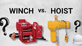 مقایسه جرثقیل سقفی و وینچ